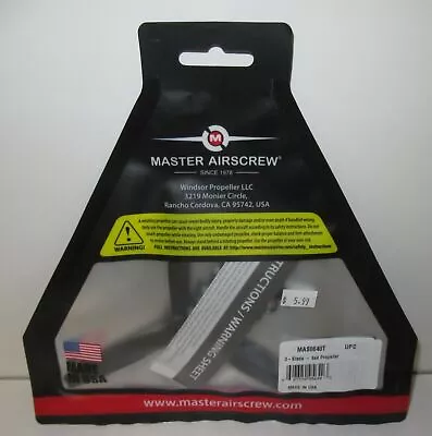 Master Airscrew 6x4 3-Blade Prop #MAS0640T (NIP) • $5.99