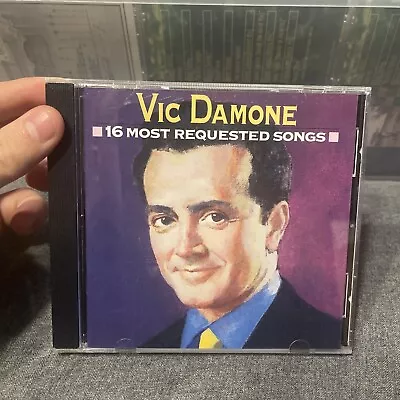 Vic Damone : 16 Most Requested Songs Crooners 1 Disc CD • $5.99