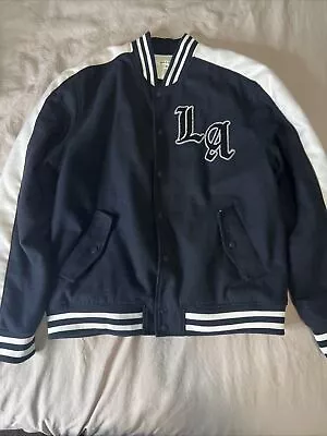 PacSun LA Patch Varsity Jacket • $30