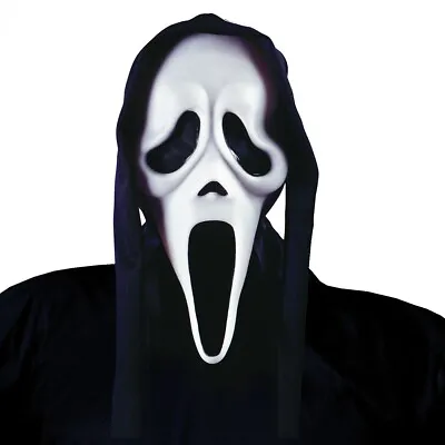 Ghostface Mask Adult Scream Halloween Costume Fancy Dress • $10.61