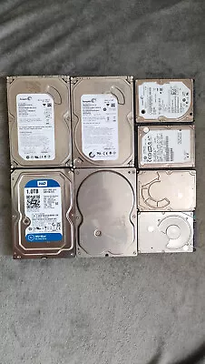 Joblot 1TB 500GB 320GB 3.5 2.5 HDD Sata Seagate WD Hitachi Samsung Fujitsu • £29