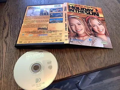 Mary-Kate  Ashley Olsen Holiday In The Sun Used DVD 2001 Teens Fun Free USA Ship • $7.95