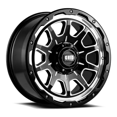 Grid Off-Road GD15 Custom Wheel - 17x9 0 Offset 6x139.7 Bolt Pattern 108mm • $347.04