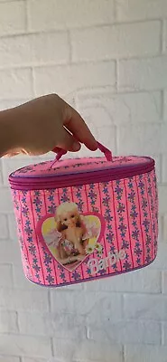 Vintage Barbie Cosmetic Bag Makeup Bag Toiletries 1990s Y2k Kids Toy • $20