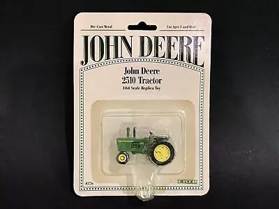 Vintage Ertl John Deere 2510 Tractor 1/64 Scale Die-Cast Metal Replica Toy NEW • $25