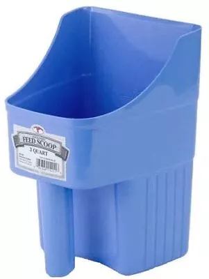 LITTLE GIANT Plastic Enclosed Feed Scoop (Berry Blue) Heavy Duty Durable • $9.99