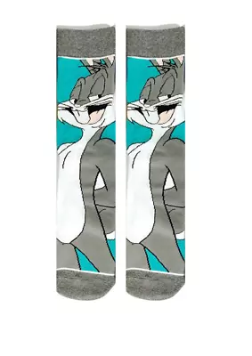 Unisex Looney Tunes Bugs Bunny Novelty Gift Socks Birthday Christmas Gifts • £6.46