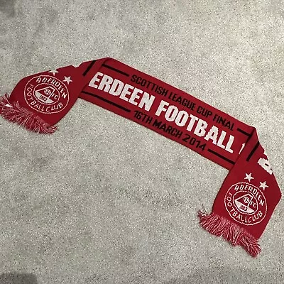 Aberdeen Football Scarf Scottish League Cup Final 16th March 2014  • £8.39