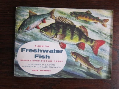 £3 • Buy BROOKE BOND FRESHWATER FISH 1960 COMPLETE ALBUM Good