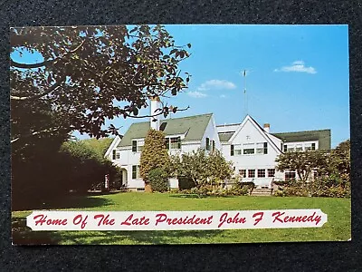 Cape Cod Massachusetts MA John F Kennedy Home Antique Postcard Photo • $2.99