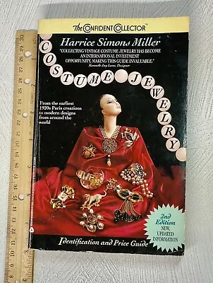 Costume Jewelry Harrice Simons Miller 1994 Paperback Identification Price Guide • $9.99