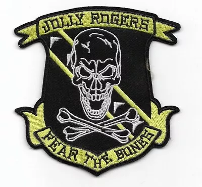 US Navy F-14 Tomcat Jolly Rogers  Fear The Bones  Patch • $12