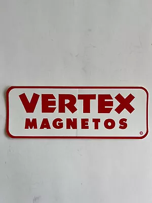 Original Vintage NOS Vertex Magnetos Sticker ~2.75x7.25” (5k) • $22.99