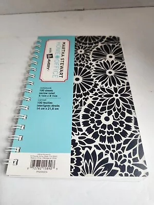 New  MARTHA STEWART HOME OFFICE W/AVERY NOTEBOOKS SPIRAL  5.5 X 8.5   • $6.99