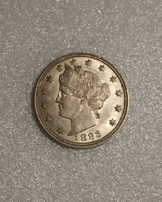 $32.99 • Buy 1883 Liberty Nickel, No Cents V Nickel