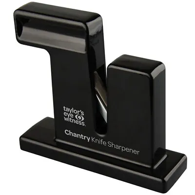 Taylors Eye Witness Chantry Classic Knife Sharpener - Black • £44.99