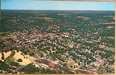 Meadville Pennsylvania Aerial View French Creek Valley Vintage PA Postcard C1960 • $11.88