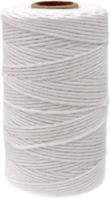 £5.80 • Buy JijAcraft White String, Cotton Butchers Cooking String Twine 2mm 328ft For Tying