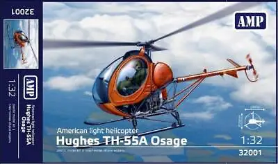 $49.99 • Buy AMP 32-001 Hughes TH-55 Osage, Scale 1/32 Plastic Model Kit