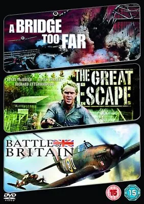 A Bridge Too Far/The Great Escape/Battle Of Britain DVD (2009) Dirk Bogarde • £3.13