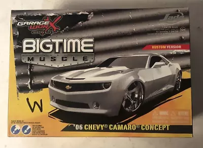 Jada Big Time Muscle 2006 Chevy Camaro Concept Model Car Kit Garage Worx 91387 • $24.99