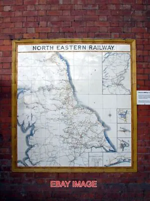 Photo  Hartlepool North Eastern Railway Map  At Hartlepool Station • £1.85