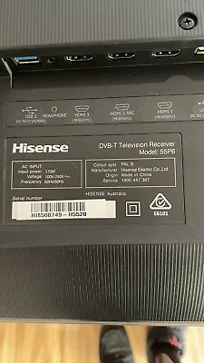 Hisense 55P6 Parts • $250