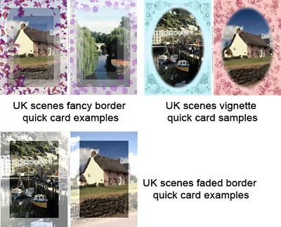 CARD MAKING DVDs Photographic Scenes - Pyramage/toppers - World/UK/nature • £6