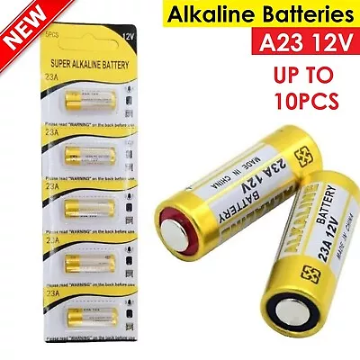 5pcs 12V Alkaline Battery 23A 12 Volt Replacement Batteries  Alarm Doorbell Toy • $8.99