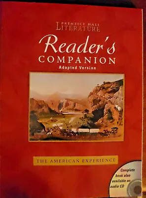 $4.95 • Buy 11th Grade 11 PRENTICE HALL Readers Companion The American Experience English LN
