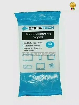 £3.09 • Buy Screen Cleaning Wipes X 40 | Mobile Phone, Tablet, TV, Laptop, Camera Lens Wipes