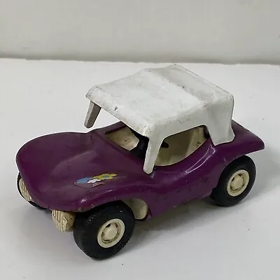 Vtg Tonka Mini Dune Buggy Purple White Removable Top Made In USA • $14.96