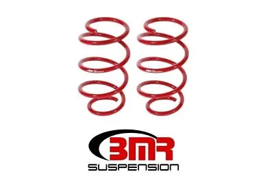 BMR SP087R For 15-17 S550 Mustang Front Drag Version Lowering Springs-Red • $122.95