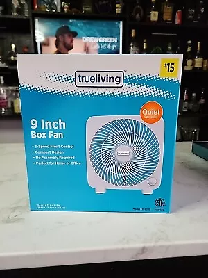 True Living 9 Inch Box Fan • $7.99