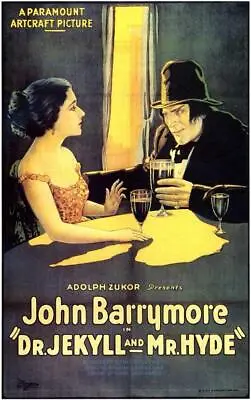 DR. JEKYLL AND MR. HYDE Movie POSTER 11 X 17 John Barrymore Martha Mansfield A • $11.95