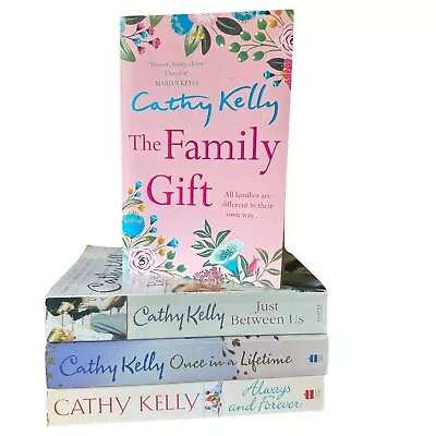 Cathy Kelly 4 Paperback Lot The Family Gift Just Between Us Always And Forever • $26.95