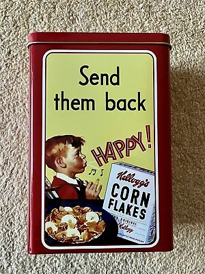 Vintage Remake Kellogg's Cornflakes Tin • £4