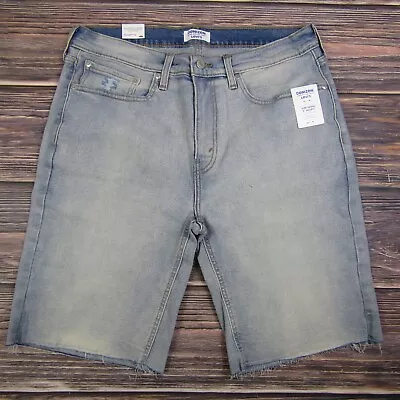 Denizen Levis NEW Mens 34 Blue Slim Denim 9  Jean Shorts • $14.99