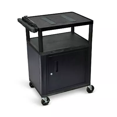 Luxor 34 H AV Cart - Three Shelves Cabinet • $254.43