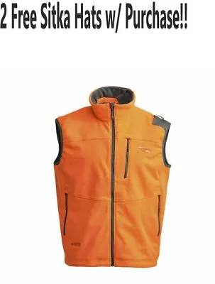 $239.78 • Buy SITKA Stratus Blaze Orange Vest 50243-BL