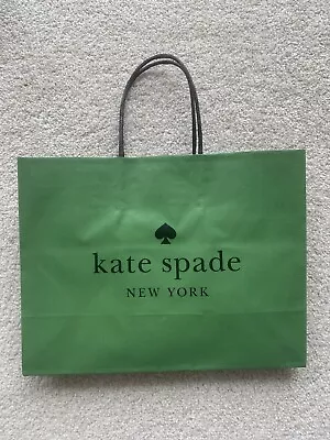 Small Green Kate Spade Paper Bag • £0.99