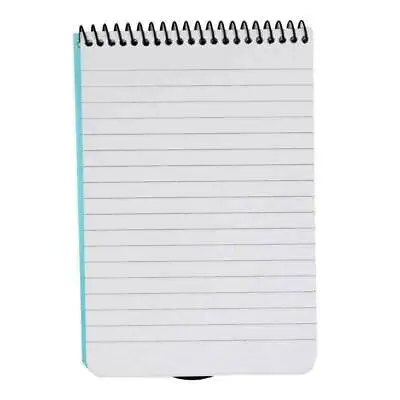 Pack Of 5 A6 Note Pads Spiral Multi-coloured Neon Ruled Notebook Notepad • £3.29