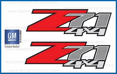 $22.96 • Buy 🔥 2 - Z71 4x4 F Chevy 07-13 Decal Sticker Parts For Silverado GMC Sierra Truck 