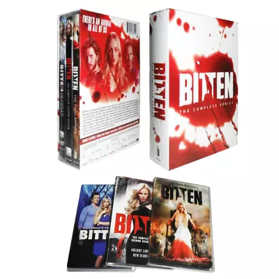 Bitten: The Complete Series Season 1-3 DVD 10-Disc Box Set New & Sealed • $26.79
