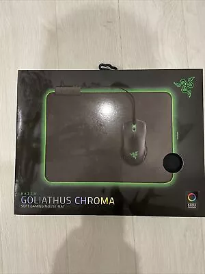 NEW Razer Goliathus Chroma RGB Gaming Mousemat RZ02-02500100 • $50