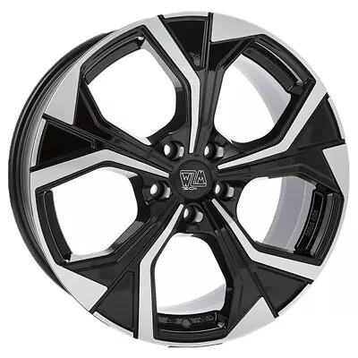 Alloy Wheel Msw Msw 43 7x19 5x108 Gloss Black Full Polished W19393002t56 • $369