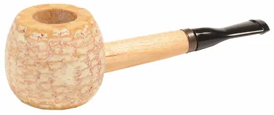 Missouri Meerschaum Polished Morgan Straight Corn Cob Tobacco Smoking Pipe -5633 • $12.95