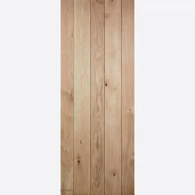 £154.99 • Buy LPD Internal Nostalgia Rustic Solid Oak Framed Ledged Door