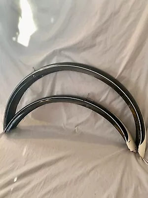 Vintage 1960's Schwinn 26x1 3/4 Black 3 Speed Middleweight  Bicycle Fenders Nice • $55