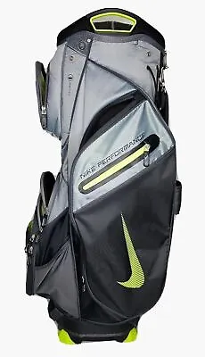 Nike Golf Bag Sport Lite 14 Way Divider  Black Gray Volt Cart Bag NEW Cooler • $439.99